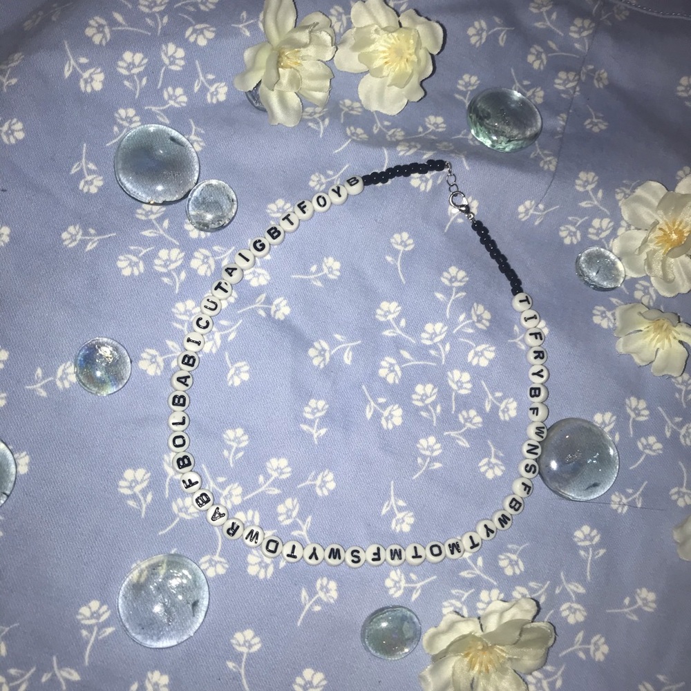 This is for Rachel Beaded Necklace